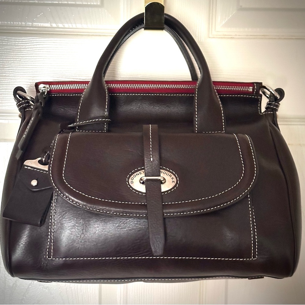 Dooney and Bourke Toscana Large Front
Pocket Satchel